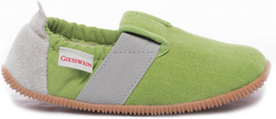 GIESSWEIN Kinder Hausschuhe Söll Slim-Fit - Baumwoll Slippers für Mädchen & Jungen, rutschfeste Kind