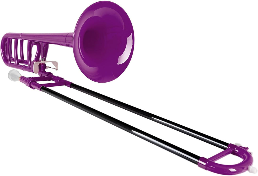 Classic Cantabile MardiBrass ABS Kunststoff Quart-Posaune - Bb/F-Stimmung - Fiberglas-Zug - 850g lei