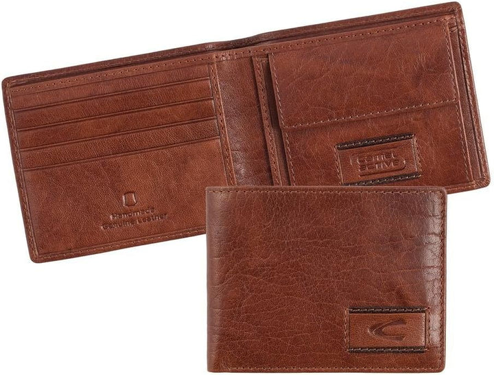 camel active bags Panama Herren Geldbörse Mittelgross Querformat Leder Cognac cognac 11 x 1,5 x 8,5