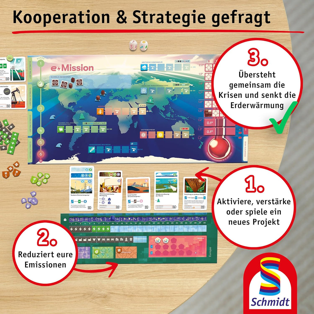 Schmidt Spiele 49444 e-Mission, Familienspiel