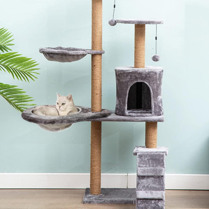 Katzenbaum-Hängematte, Plüsch, weich, hautfreundlich, Ersatz-Katzenhängematte, Bett, leicht, Kratzba