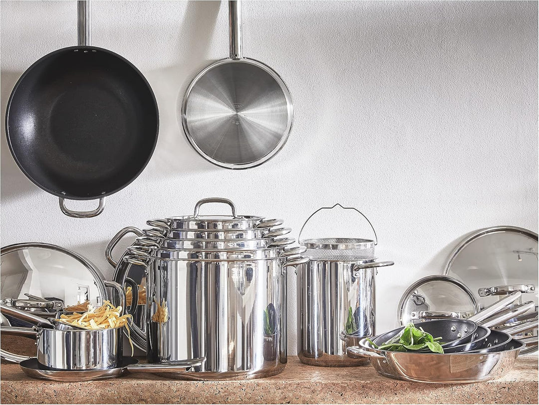 IKEA IKEA 365+ Topf mit Einsatz, 5,0 l, Edelstahl