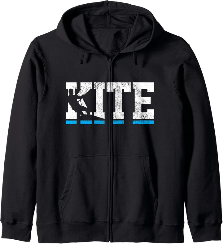 Kitesurfing Kiteboarding Kitesurfen Kite Surfer Geschenk Kapuzenjacke