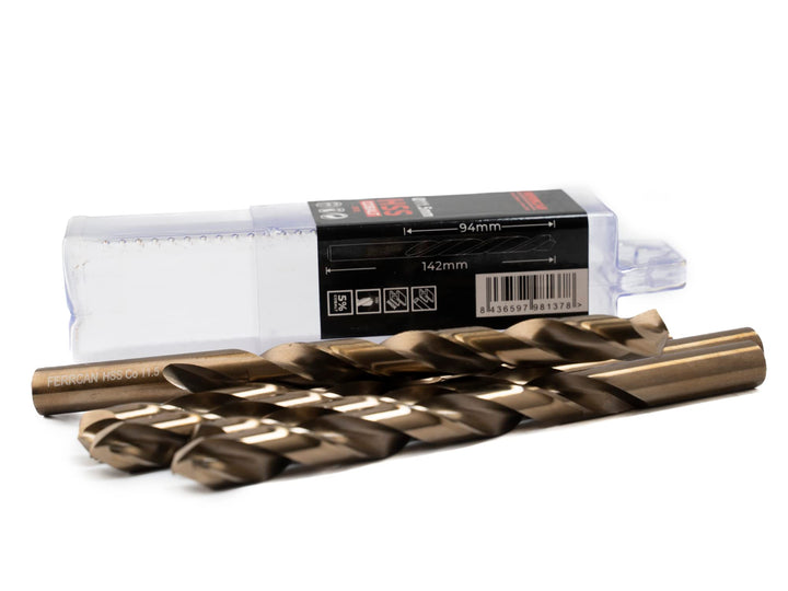 Ferrcan HSS Metallbohrer DIN338 M35 kobalt 7-13 mm (5er Pack)