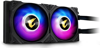 Gigabyte AORUS WATERFORCE 240 Wasserkühlung, schwarz, GP-AORUS WATERFORCE 240
