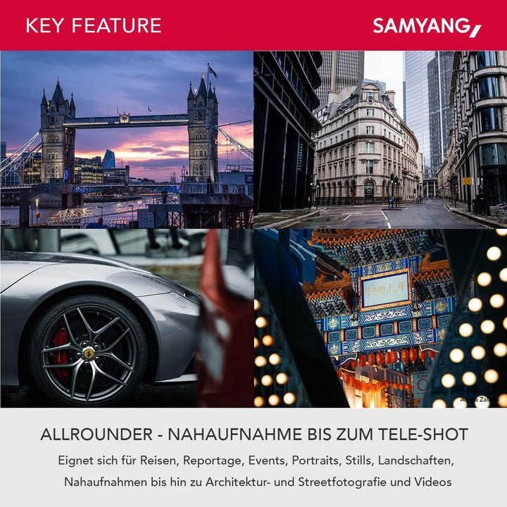 Samyang Af 2.0-2.8/35-150 Mm Sony E Camera Lens One Size
