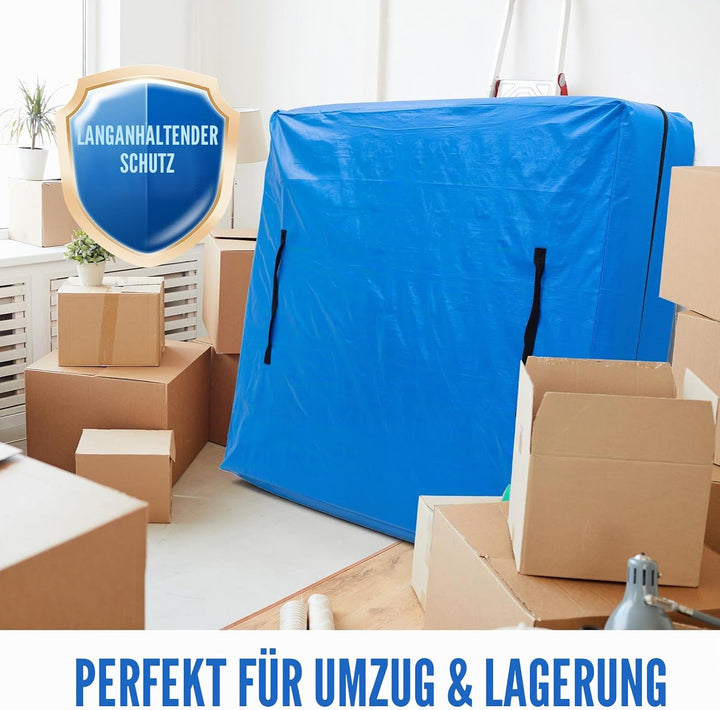 TAILI Matratzentaschen für Umzug und Aufbewahrung (KÖNIG), strapazierfähiger Matratzenbezug für Umzu