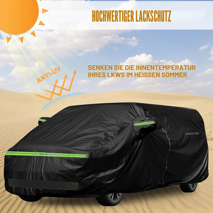 Autoabdeckung Wasserdicht Atmungsaktiv Passend für VW ID. Buzz, ID. Buzz Cargo, Vollgarage Autoplane