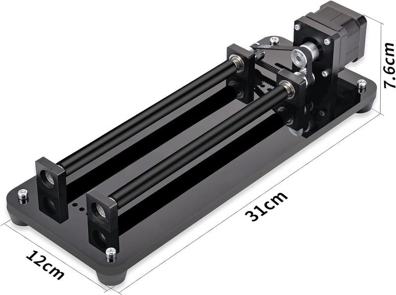 Lasergravierer Y Achsen Rotationswalzen Graviermodul zum Lasergravieren Schneiden zylindrischer Obje