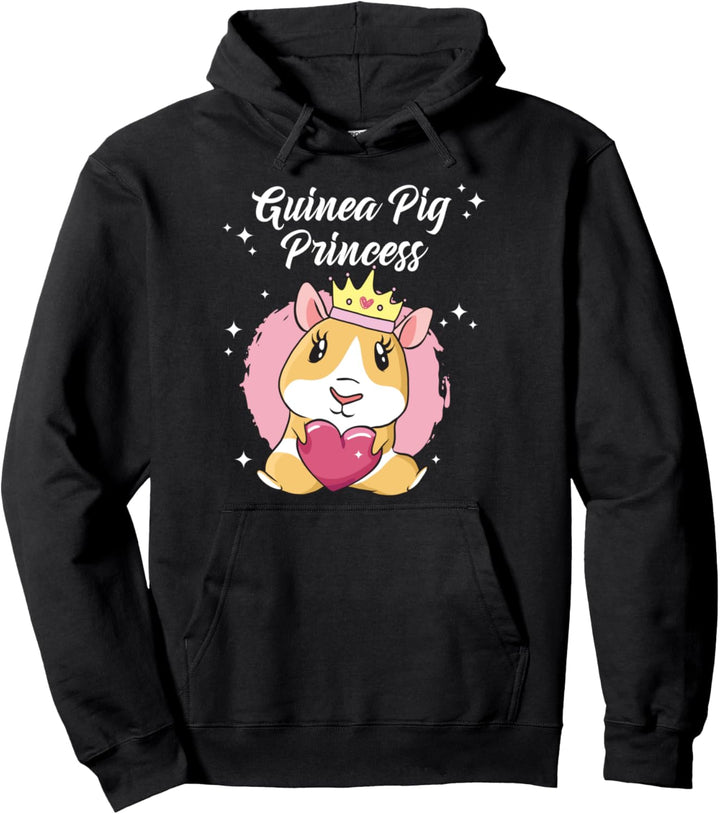 Meerschweinchen Prinzessin Damen Mädchen Meerschweinchen Pullover Hoodie