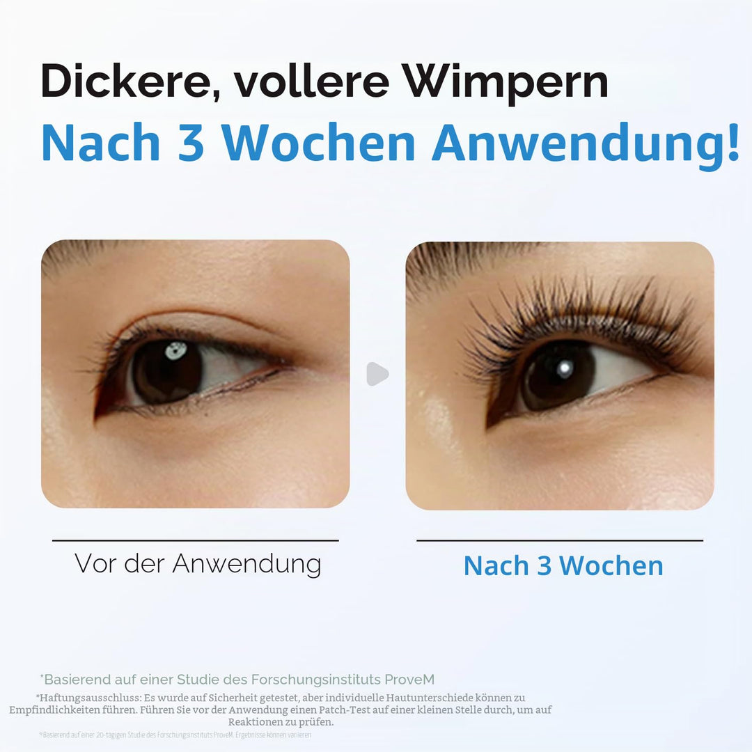 Seapuri Lashrum Wimpernverstärkungsserum | Wimpernwachstumsserum mit Koffein, Peptiden und Biotin |