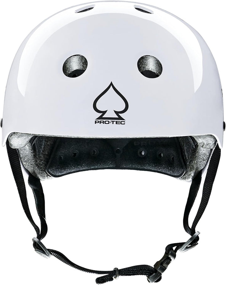 ProTec Fahrradhelm Classic 58-60 cm weiss, 58-60 cm weiss