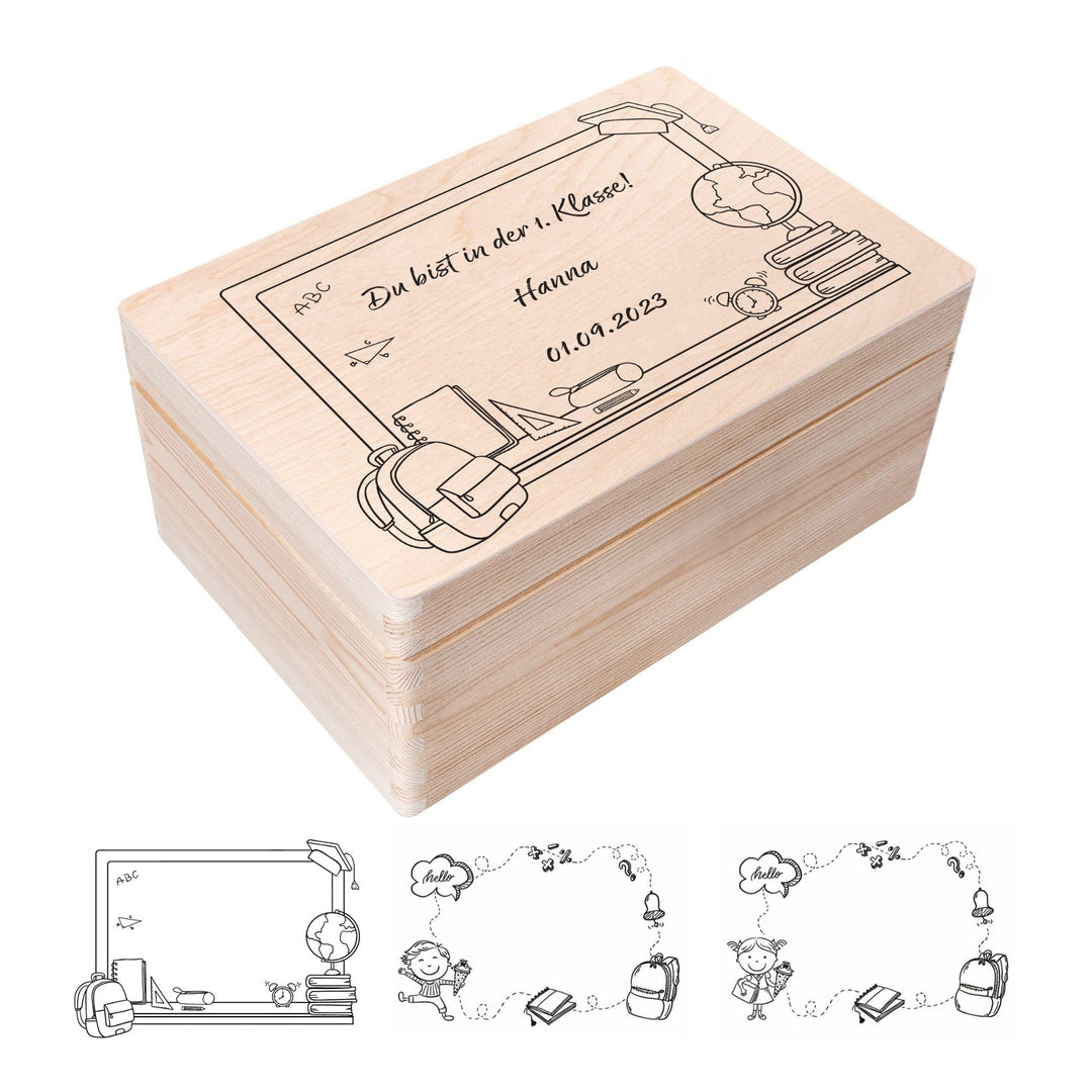 Creative Deco Personalisiert Einschulung Geschenk | Junge/Mädchen Schulanfang Geschenke | Einschulun