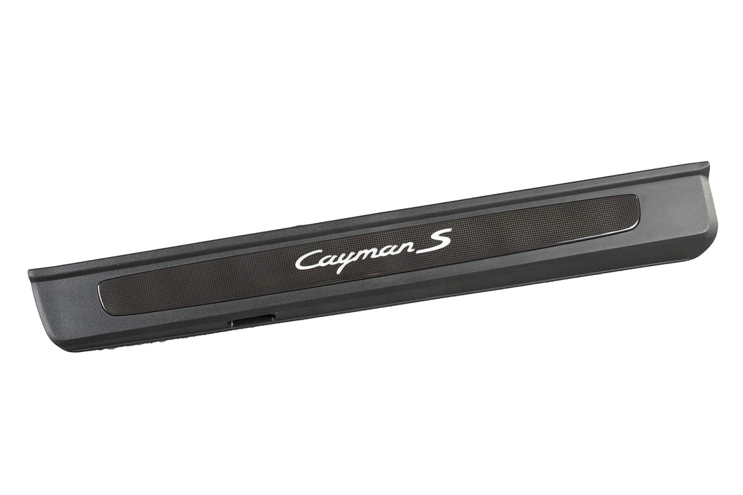 Porsche 718 Cayman S 981/982 Einstiegleiste CARBON+Beleuchtung RECHTS