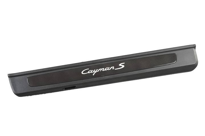 Porsche 718 Cayman S 981/982 Einstiegleiste CARBON+Beleuchtung RECHTS