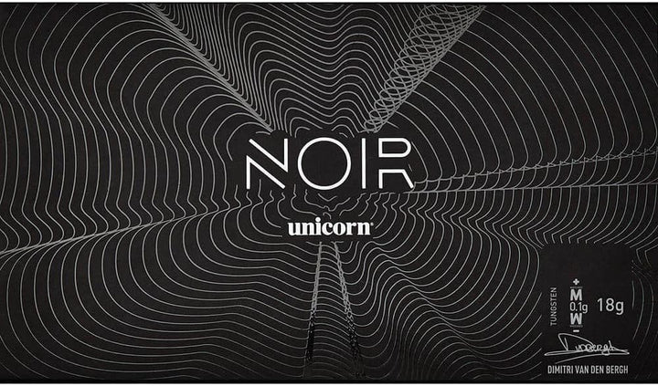 Unicorn Noir Darts 18 g Schwarz, 18 g Schwarz