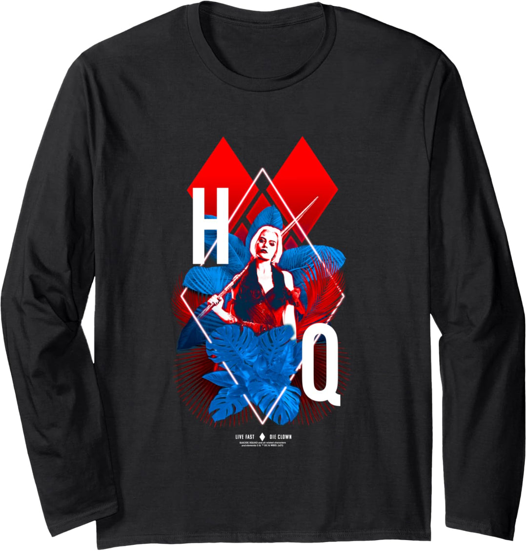 The Suicide Squad Harley Quinn Diamonds Langarmshirt