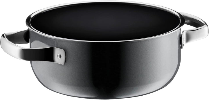 WMF Fusiontec Mineral Kochtopf klein 20cm, Glasdeckel, Bratentopf Induktion 2,4l, High-Tech Keramik,