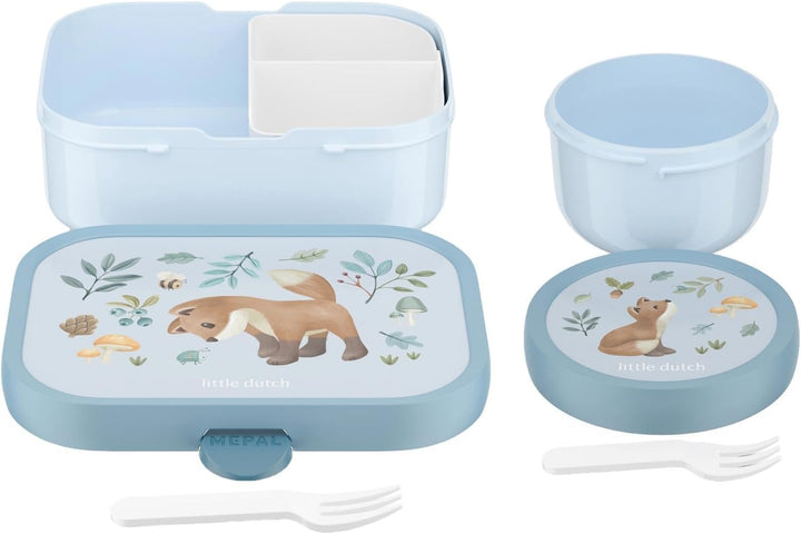Mepal | Kinder Obst- und Bento Box | Campus meets Fruits | Spülmaschinenfest & BPA-frei | 300 & 750