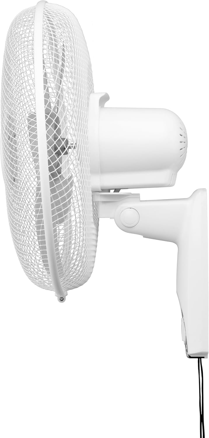 Orbegozo WF 1040 Wandventilator, 45 W, 40 cm, mit 3 Betriebsmodi und 3 Geschwindigkeiten, 5 gebogene