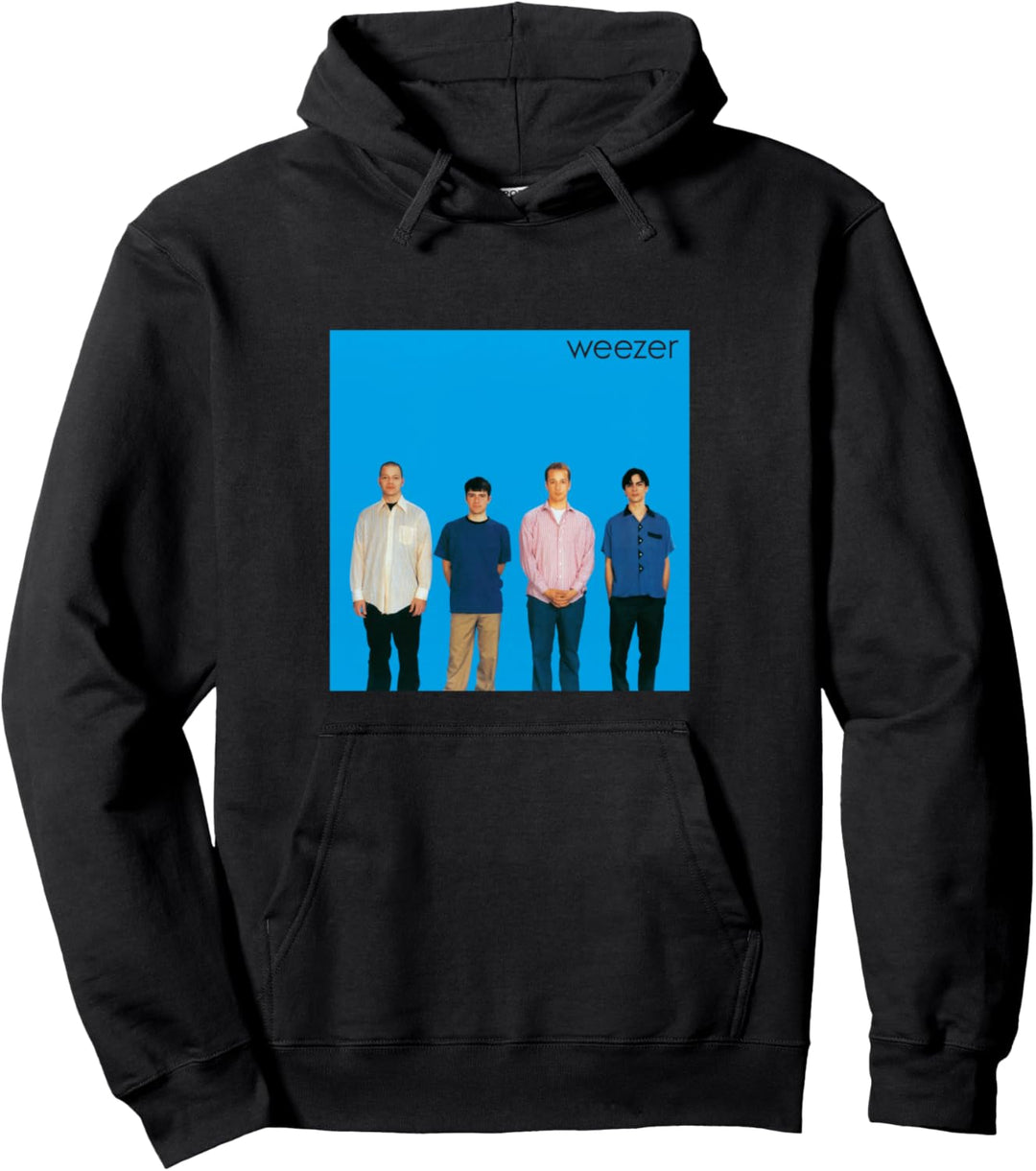 Weezer Albumeinband, Blau Pullover Hoodie
