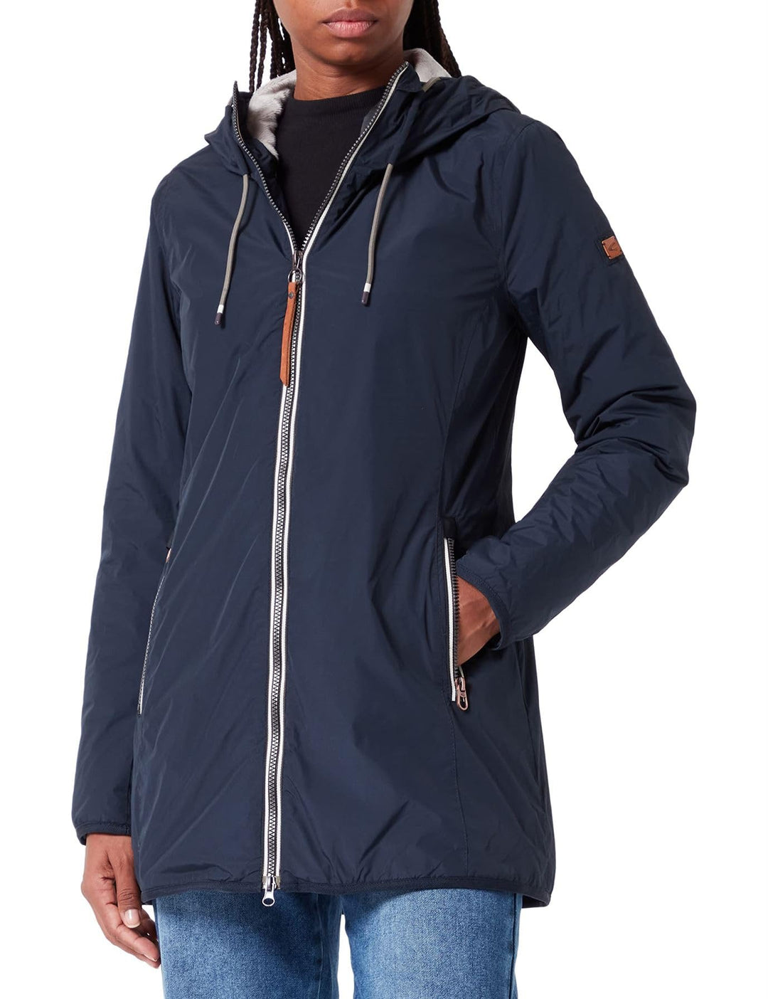 camel active Damen 320020/8r26 JACKET 36 Navy, 36 Navy