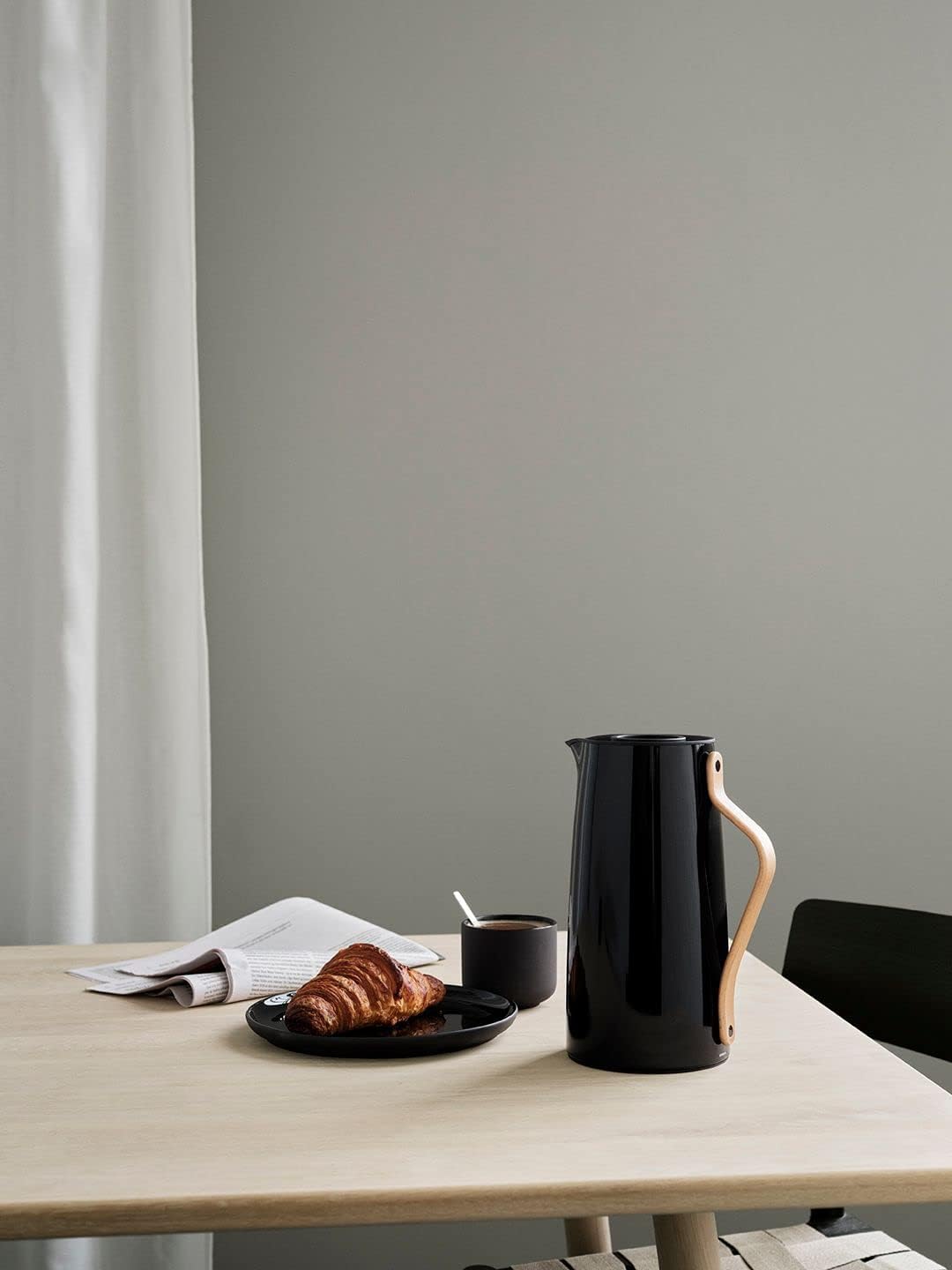 Stelton Kaffee-Isolierkanne Emma - Edelstahl-Thermoeinsatz, doppelwandig isoliert - Thermoskanne/Kaf