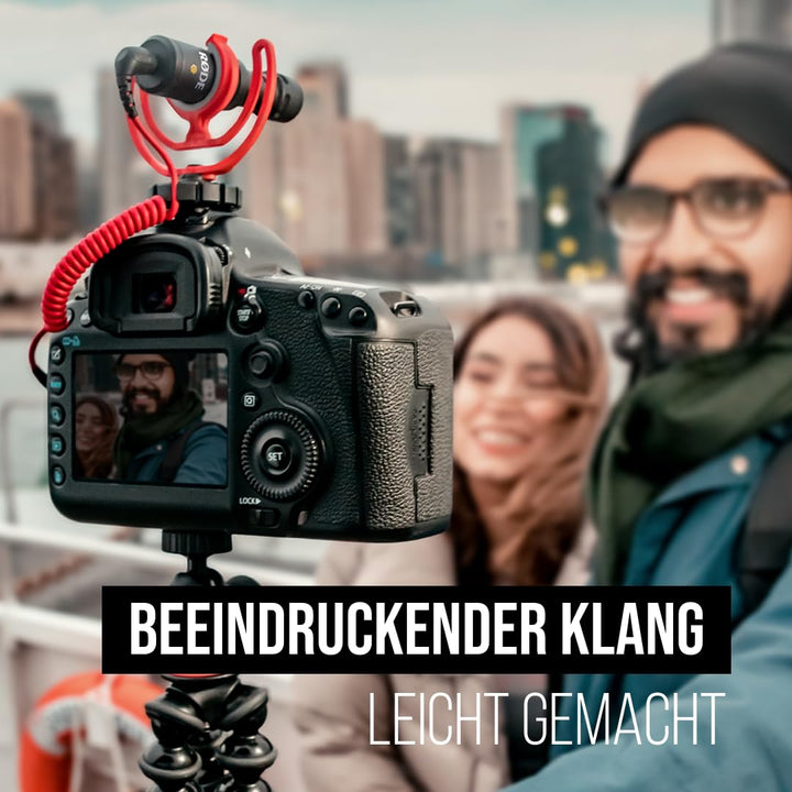 RØDE VideoMicro Richtmikrofon zur Kameramontage für Videoaufnahmen und Content Creation