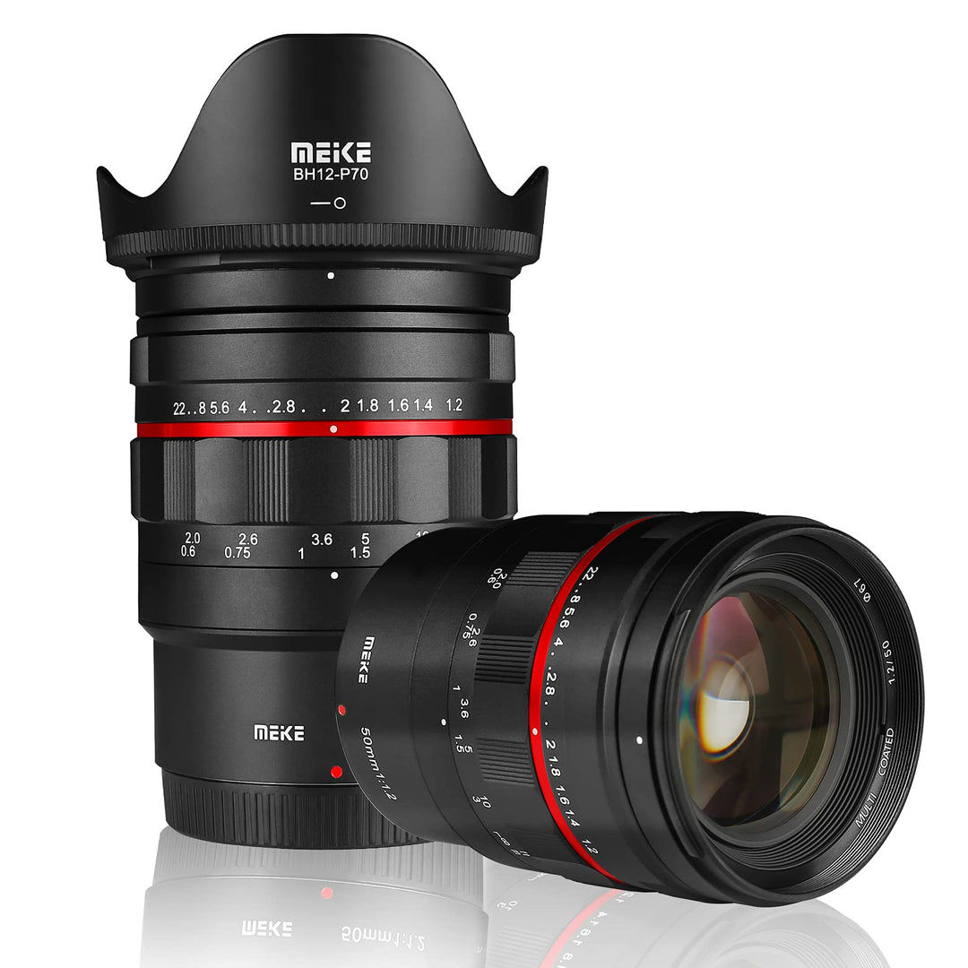Meike MK-50 mm F1.2 grosse Blende Vollrahmen manueller Fokus Fixobjektiv für Z-Mount Z5 Z6 Z7 Z50