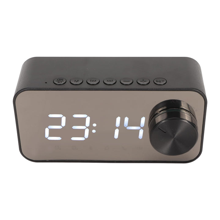 Wecker-Radio mit Bluetooth-Lautsprecher, Dual-Alarm-Digitaluhren Am Bett mit UKW-Radio, Integriertem