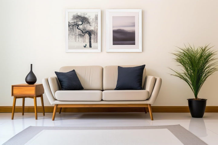 Stallmann Design Bilderrahmen 70x100 cm weiss Holz mit Acrylglas Rahmen-Breite 40mm Posterrahmen Wec