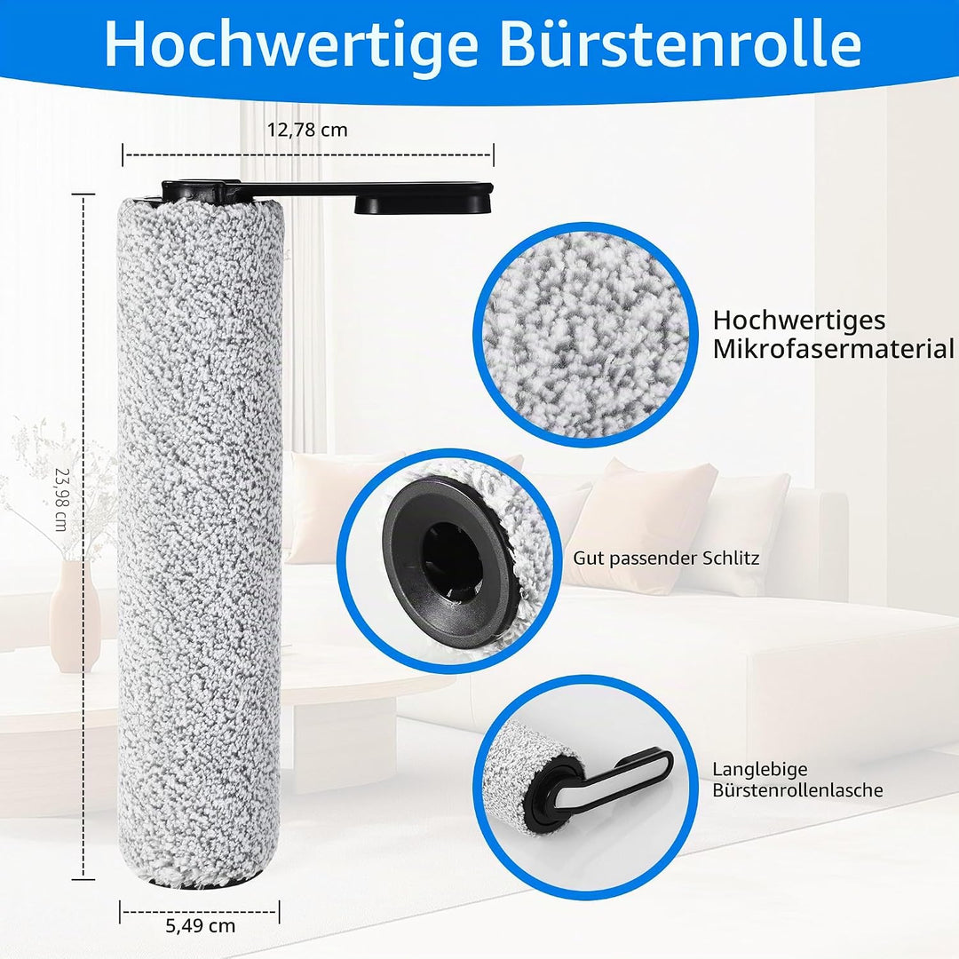 6 Stück Zubehörset für Nass und Trockensauger für Tineco Floor One S5/S5 Pro/S5 Pro 2/S5 Extreme, fü
