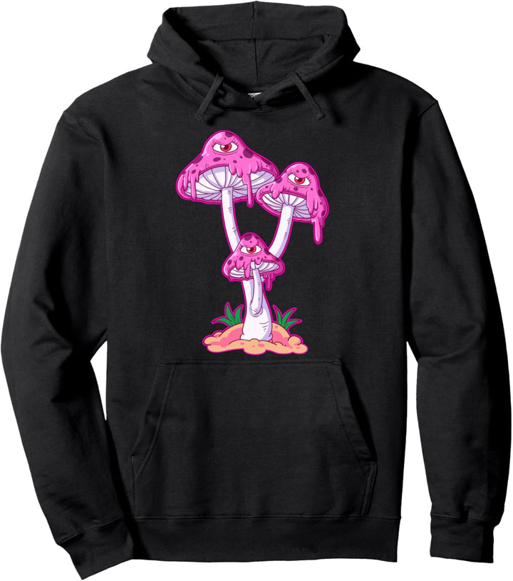 Pastell Goth Musrooms Geschenk Pullover Hoodie