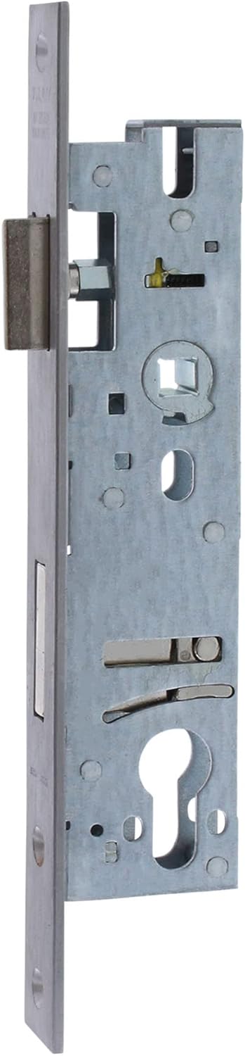 ToniTec Rohrrahmenschloss Einsteckschloss 8/92 24mm Stulp Edelstahl, 25 30 35 40 45 mm Dornmass 25mm