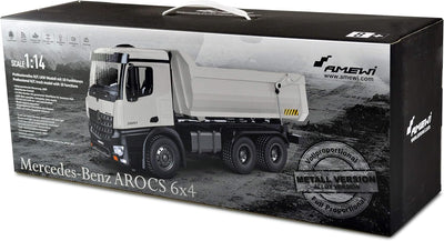 Amewi 22413 Arocs 1:18 Elektro RC Modell-LKW RtR Inkl. Akku und Ladegeraet