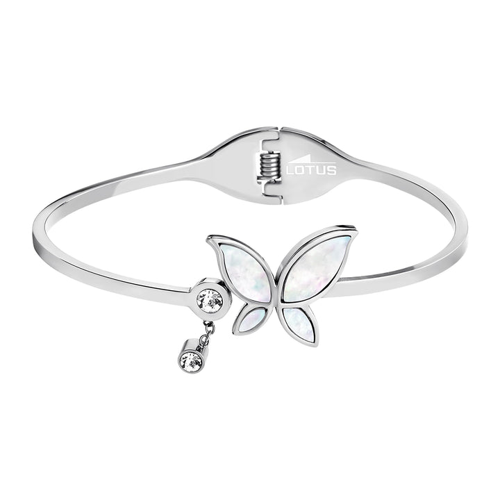 Lotus Style Bracelet Femme Strass Papillon Acier LS1794-2/1
