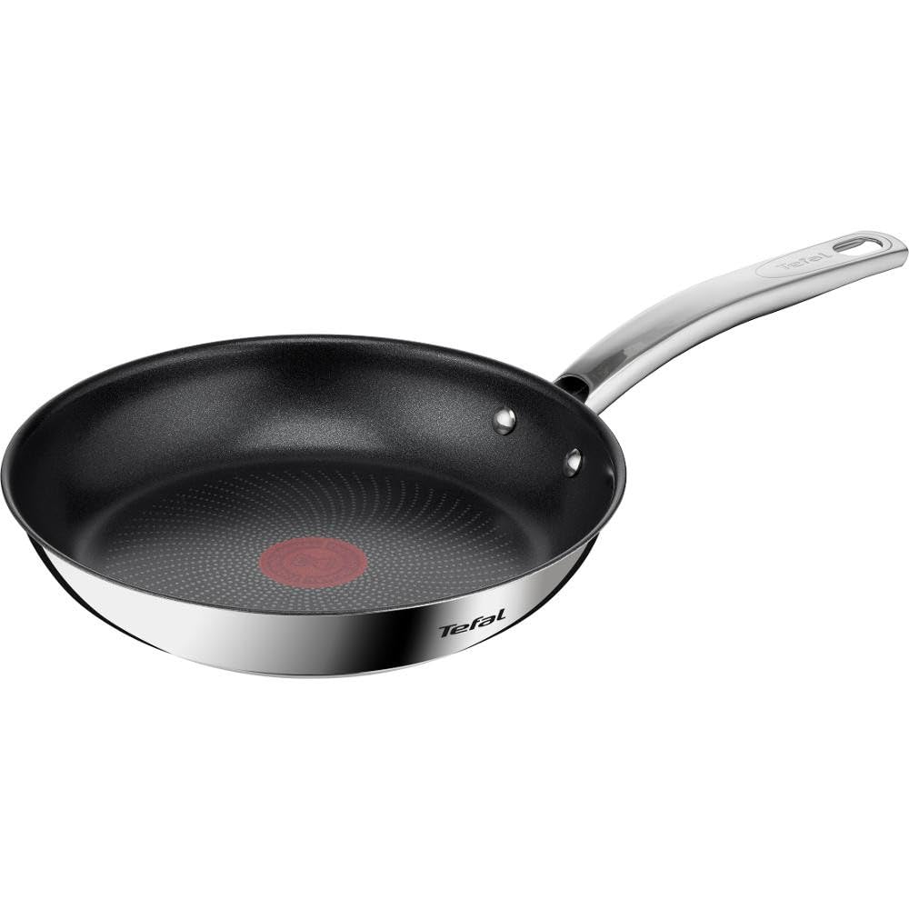 TEFAL Intuition B8170444 Bratpfanne, Edelstahl, Induktion, 24 cm, 24 cm