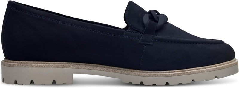 Tamaris Damen Slipper, Frauen Slip On,TOUCHit-Fussbett 39 EU Blau Navy, 39 EU Blau Navy