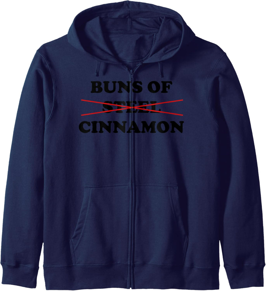 Buns Of Cinnamon Sl Crossed Out Kapuzenjacke