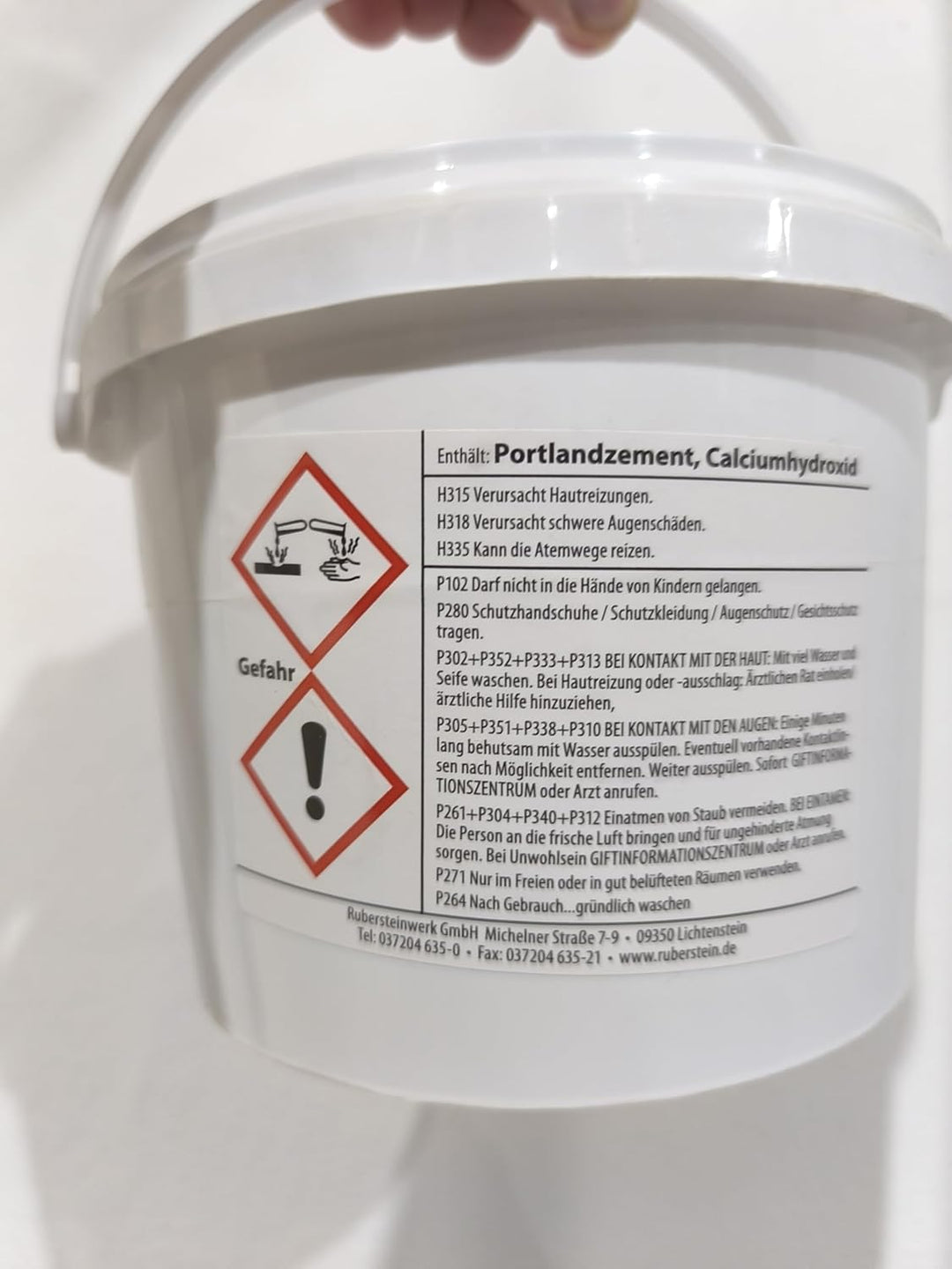 Natursteinkleber HS/NA 2 kg Eimer