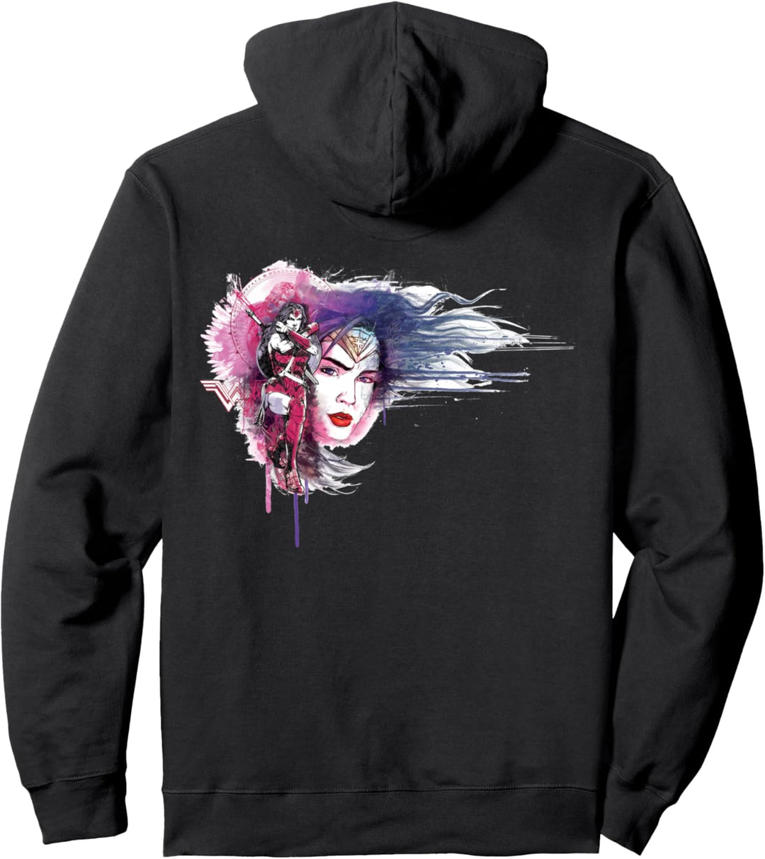 DC Batman V Superman Wonder Woman Graffiti Charakter Gesicht Pullover Hoodie