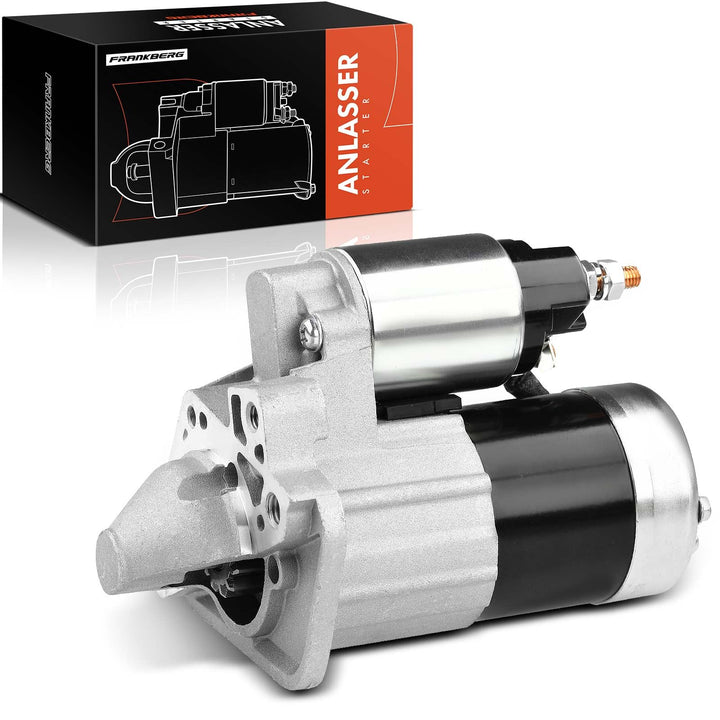Frankberg 1x Anlasser Motor Anlasser 1.4KW Kompatibel mit Clio III Grandtour KR0/1 1.5L 2007-2012 Me