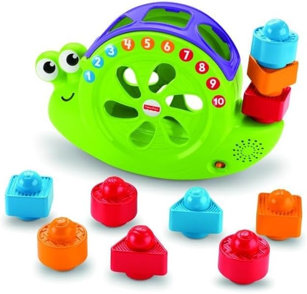 Fisher-Price - interaktives Spielzeug mit Musik, Lichtern und Formen zum Entdecken, fördert die Fein