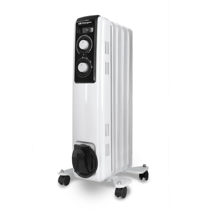 Orbegozo RF 1000 - Ölheizstrahler, 1000 W Leistung, modularer Aufbau mit 5 Elementen und Design in W