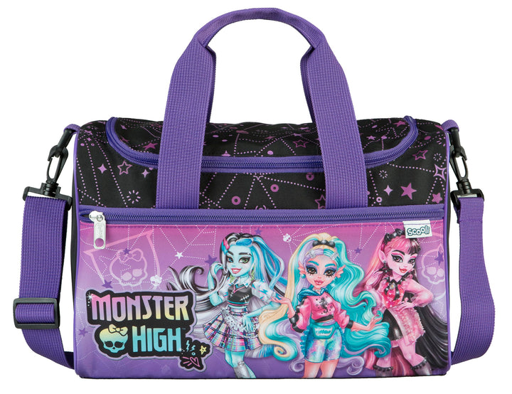 Scooli - Sporttasche für Kinder - 23 x 35 x 16 cm - geräumiges Hauptfach - Verstellbarer Schultergur