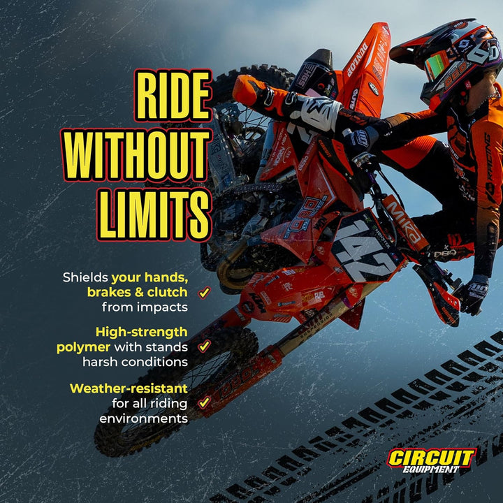 CIRCUIT Equipment PM081-217 Handschutzer Fenix, Schwarz/Grün, Schwarz/Grün