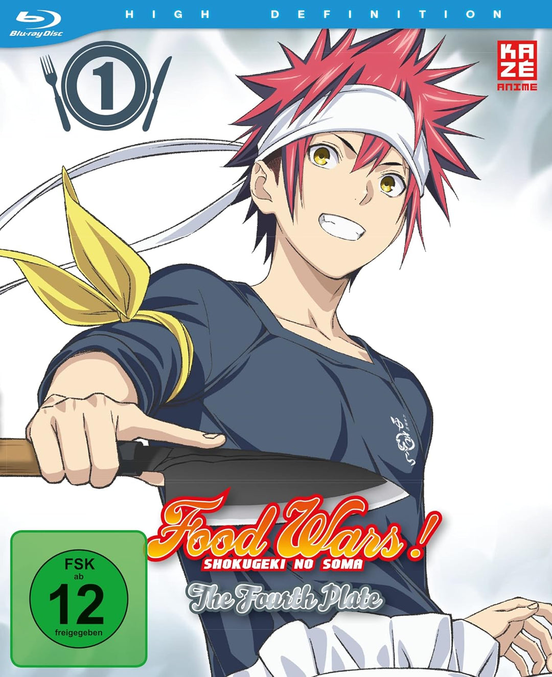 Food Wars! The Fourth Plate - Staffel 4 - Vol.1 - [Blu-ray], Blu-ray