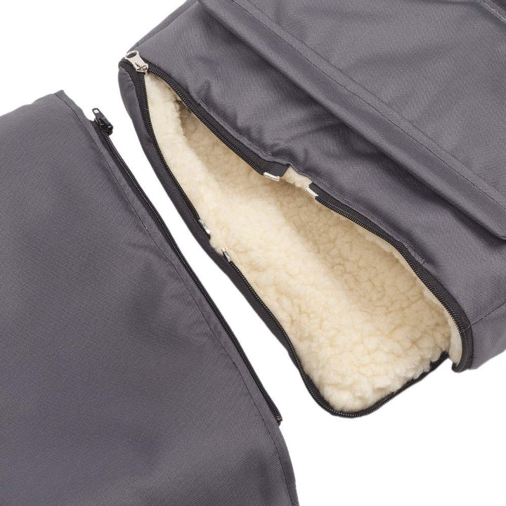 Winter Fusssack für Kinderwagen Babyschale Schlittensack Lammwollesack Baby Fusssack Kuschelsack Win