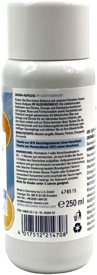 Dresdner Essenz Sauna-Aufguss Set, 3x250ml