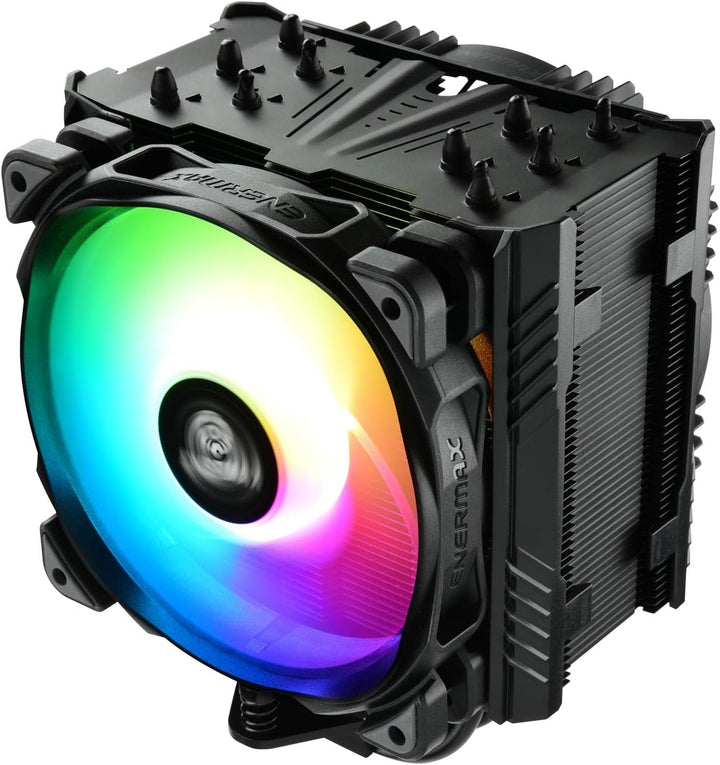 Enermax CPU-Kühler T50 Axe ARGB 12cm ETS-T50 ARGB Schwarz Single